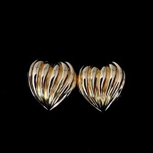 Heart Clip Earrings
